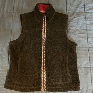 LL bean fleece vest
